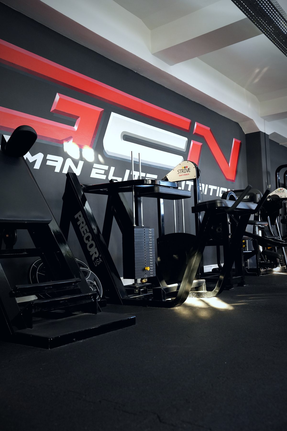 Gerätereihe im Invictus Gym Hamburg Bergedorf