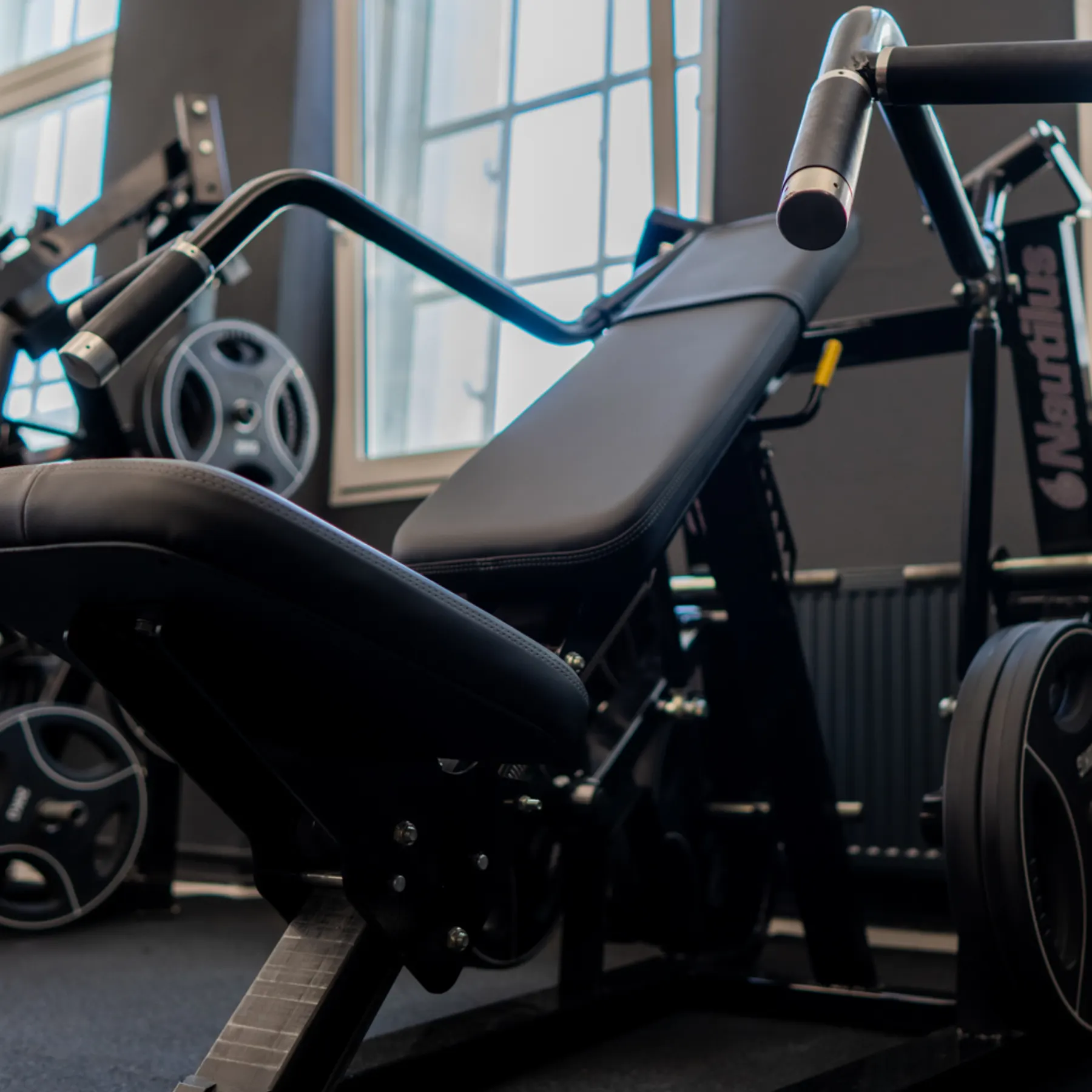 Maschinenpark und Hantelbereich im Invictus Gym Hamburg Bergedorf