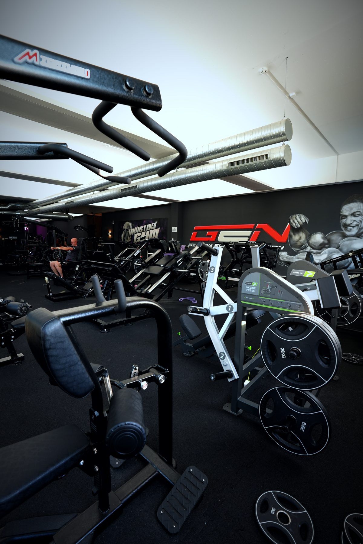 Trainingsfläche im Invictus Gym Hamburg Bergedorf