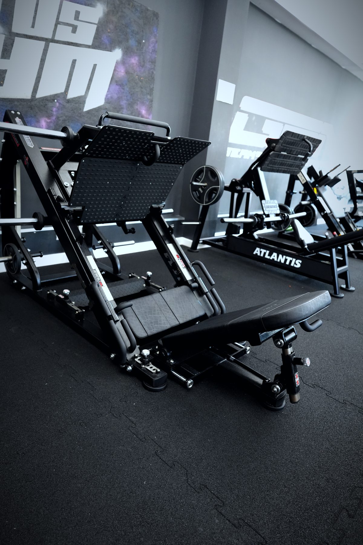 Newtech Legpress im Invictus Gym Hamburg Bergedorf